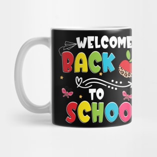 Welcome Back To School First Day Of School Teachers Students Mug